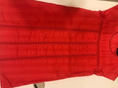 Vestido Vermelho Gap