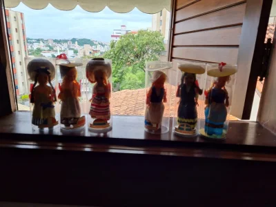 Mini Bonecas 6 Unidades