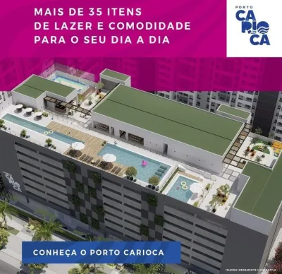 2 e 3 Quartos - Centro Rio - Frente ao Vlt