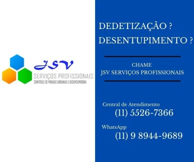 Dedetizadora Jsv Serviços Profissionais