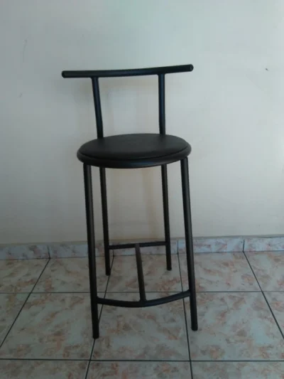Banco Alto Tok Stok Preto