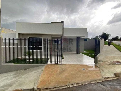 Casa para Venda em Ponta Grossa, Jardim Veneza, 2 Dormitórios, 1 Banheiro, 2 Vagas