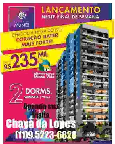 Lançamento Minha Casa Minha Vida
