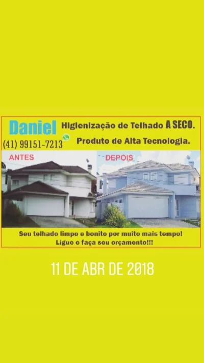Limpeza de Telhados a Seco