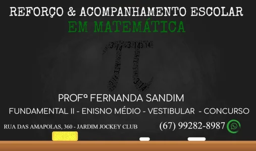 Reforço Escolar Matemática