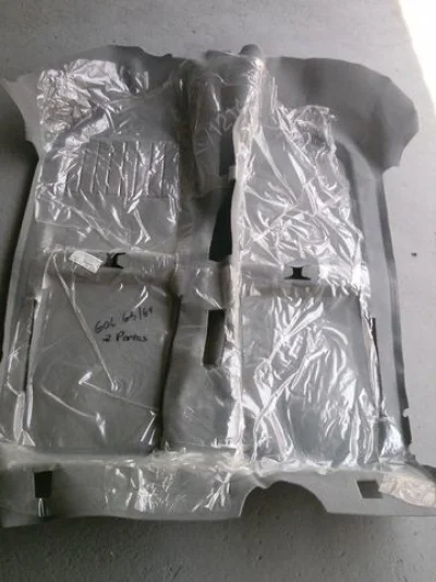Carpete Moldado Original Gol / Parati G3 / G4 2 Portas Cinza