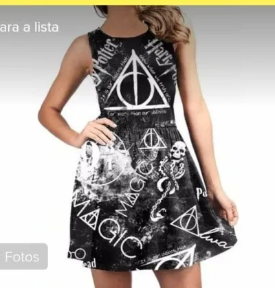 Vestido Harry Potter