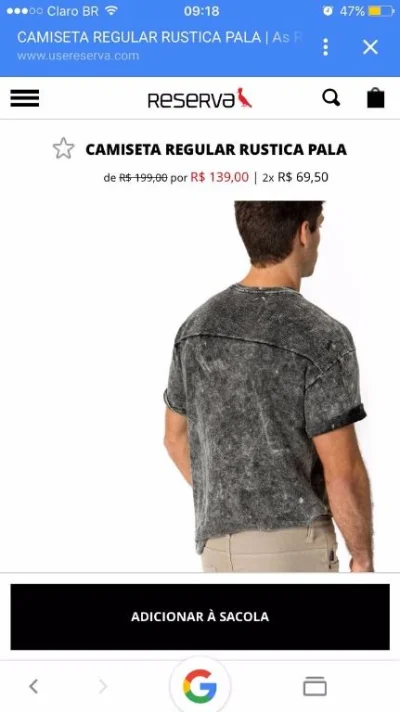 Camisetas Reserva