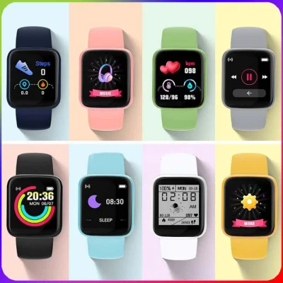 Smartwatch Relógio Inteligente D20 Y68 Esportivo Medidor de Pressão