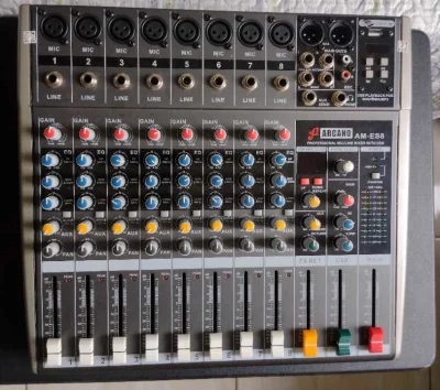 Mesa Console Arcano Am-es8 de Mistura 100v/240v