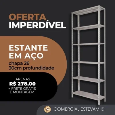 Estante de Aço