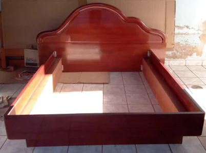 Cama de Casal Queen Size + Colchao Americanflex