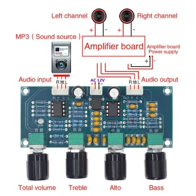 Pré-amplificador de Placa