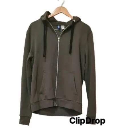 Casaco com Capote, H&m Tam M
