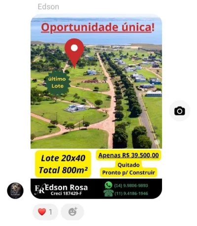 Imóvel na Represa