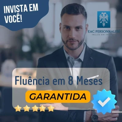 Fale Inglês Fluente em 8 Meses