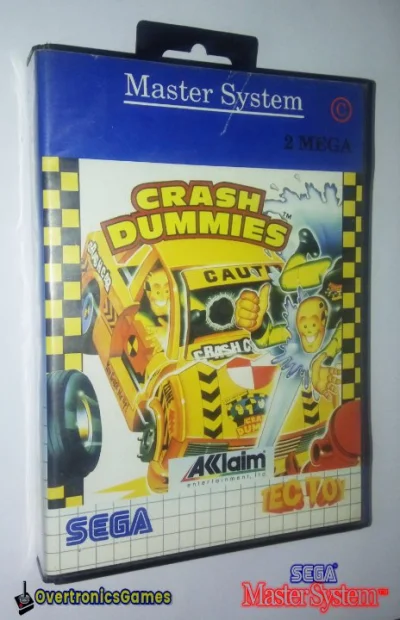 Master System Crash Dummies Sega Tec Toy