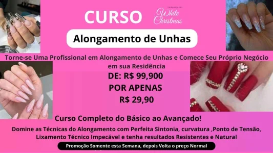 Curso Alongamento de Unhas
