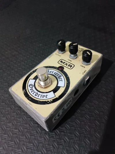 Pedal Mxr Berzerker Overdrive By Zakk Wylde - Semi Novo