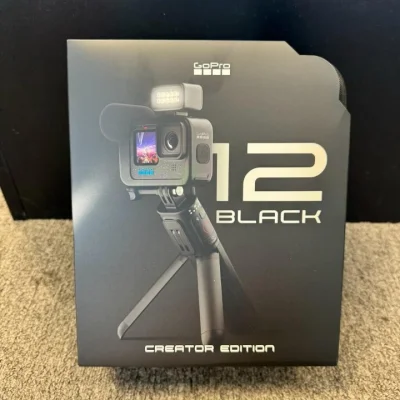 Câmera de Ação Gopro Hero12 Black Creator Edition Preta