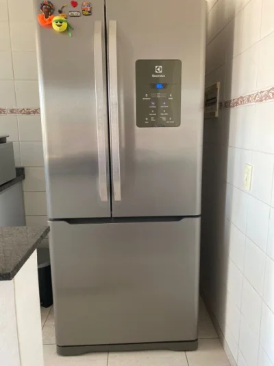 Geladeira Electrolux Side By Side Frost Free Inox