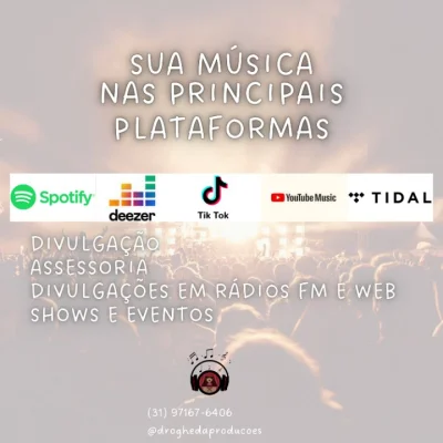 Sua Música nas Principais Plataformas