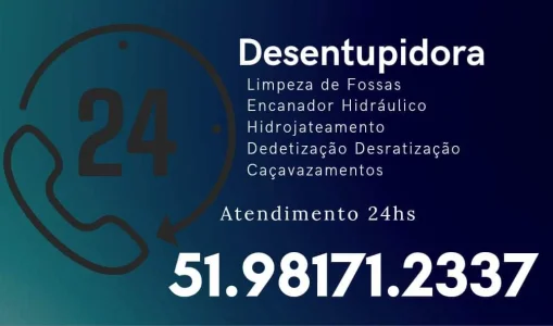 Desentupidora e Encanador em Poa e Regiões