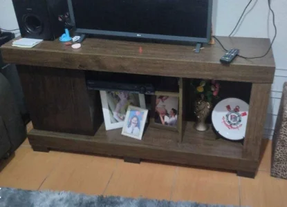 Vendo Rack em Mdf Perfeito Vem na Negociação