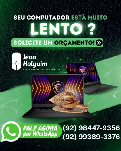 Seu Computador Está Muito Lento?