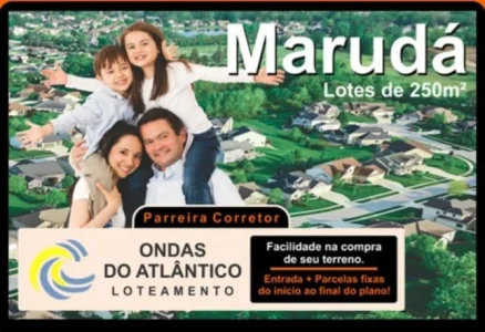 Terrenos e Lotes Venda em Marudá, Só R$1.000,00 Entrada
