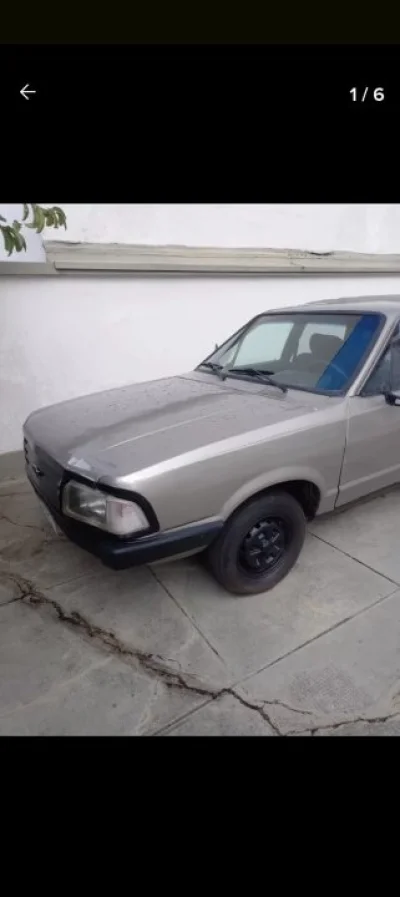 Ford Pampa 1989 Cabine Dupla Motor Cht 1.6 Cor Prata