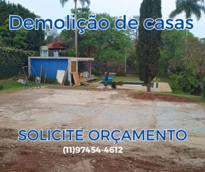 Serviço de Demolição de Grandes, Médios e Pequenos Portes