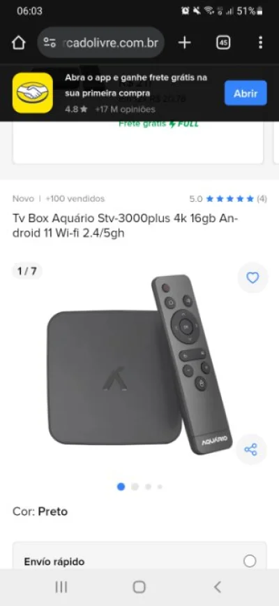 TV Box Aquario