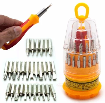 10 Kit Chave de Precisão 31 Peças Atacado Revenda