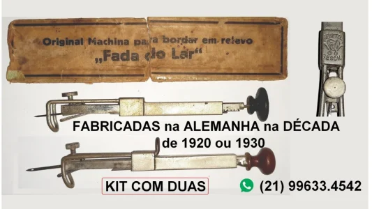 Máquinas Antigas de Bordar da Marca Diefeedeshauses Ges Gesh