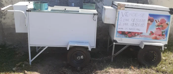 Vendo Carro de Coco e de Sorvete