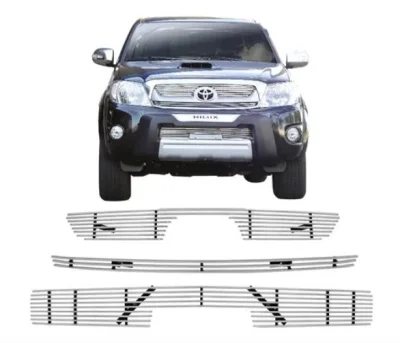Sobregrade Aço Inox Cromada Hilux 2009 2010 2011