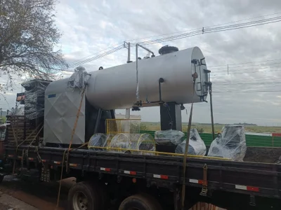 Caldeira Industrial 1500 Kg/h - Alta Performance