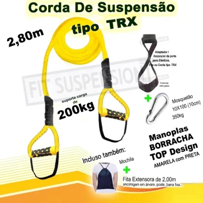 Corda de Suspensão Pro Tipo Trx Fit Suspension