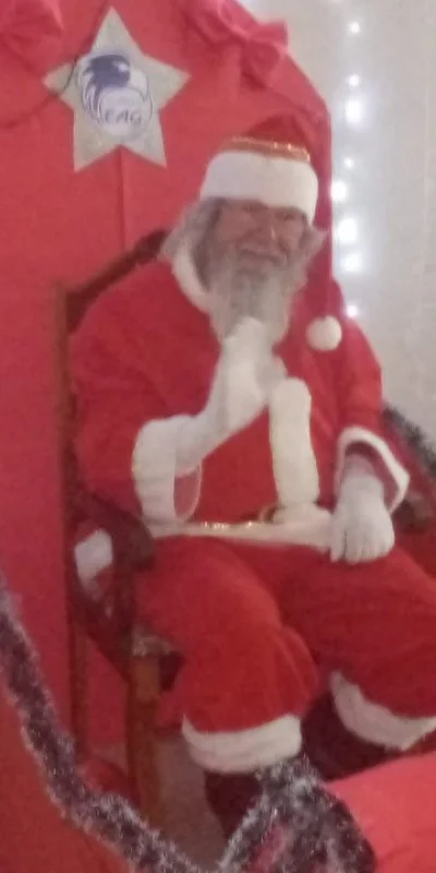 Papai Noel para o Almoço do Natal