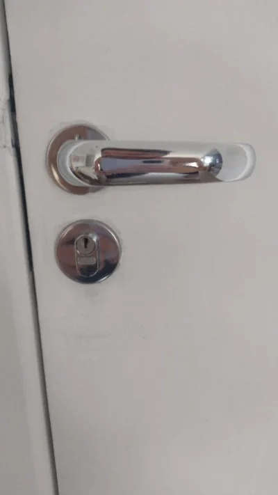 Fechadura Stam Redonda Polida Uso Entrada
