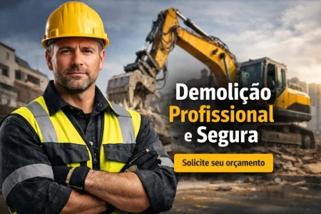 Demolição Completa para Obras de Todos Os Tamanhos