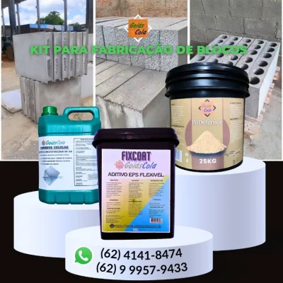 Kit Profissional para Fabricação de Blocos