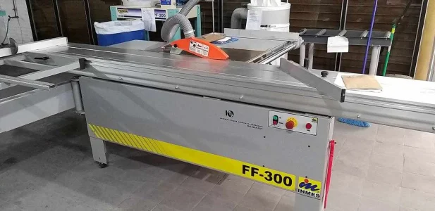 Serra Esquadrejadeira Inmes Ff300 Usada Trifásico