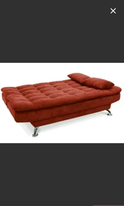 Sofá Cama Casal Linoforte Melissa em Suede
