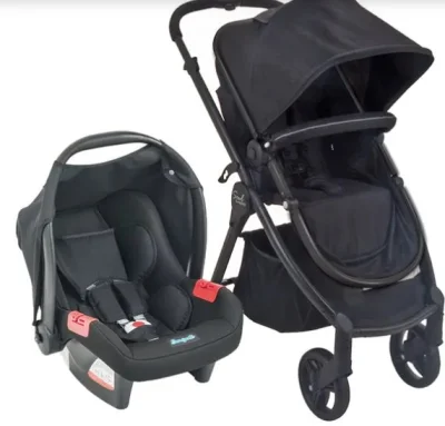 Carrinho Burigotto Soul Black Completo