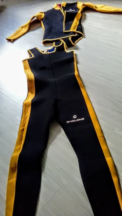 Roupa de Mergulho Feminina Neoprene N.o 40
