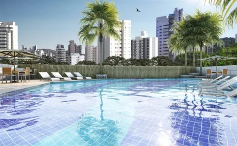 Apartamento com 101.75 m2 - Centro - Guaruja SP