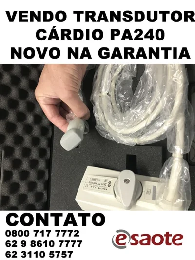 Transdutor Cardio Esãote Pa230 e 240 Vendas Brasil