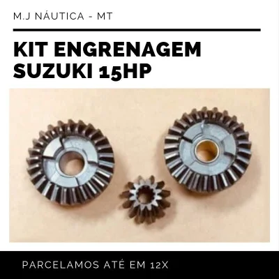 Kit Engrenagem Suzuki 15hp